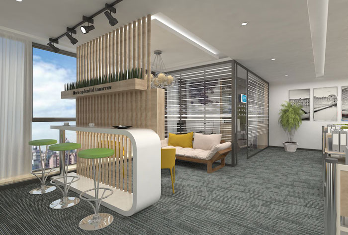 200平方的办公室节约如何设计成简约风？