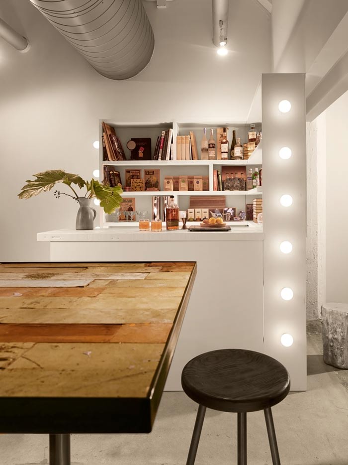 时尚办公室咖啡吧修设计效果图