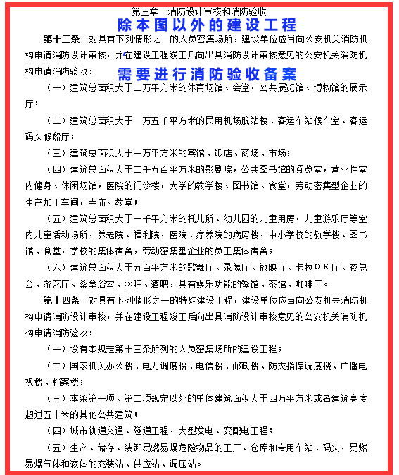 消防验收备案截图