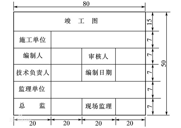 竣工图绘制相关国家规范